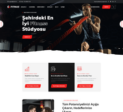 Gym and Fitness Center WordPress Theme