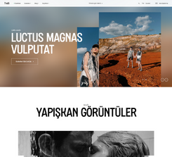 TheSi - Fotoğrafçılık WordPress Teması